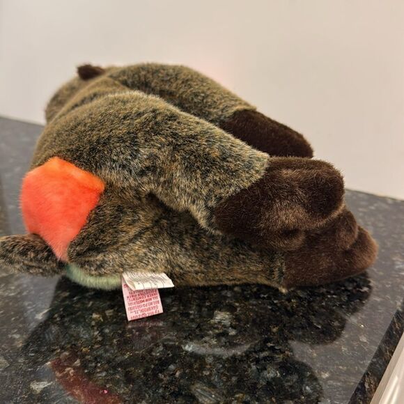 Cheeks Baboon 12 Inch TY The Beanie Buddies Collection 2001 Stuffed Monkey Plush - Picture 6 of 8